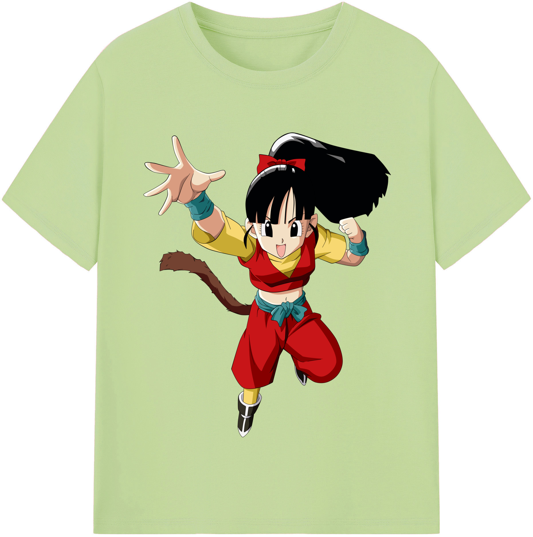（画像用） ドラゴンボール パン DRAGON BALL Pan 綿100％半袖Tシャツ（フロントプリント）